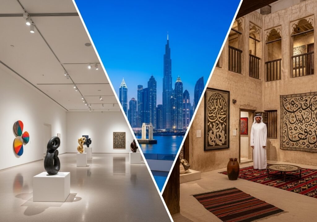 Exploring the diverse and captivating ART Museum Dubai landscape, from modern galleries to traditional Emirati artworks.