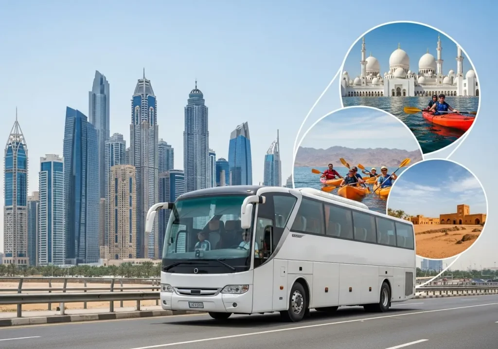 Exploring diverse Same-Day Tours from Dubai, with an Abu Dhabi day trip from Dubai, Hatta mountain adventure, and an Al Ain day tour.