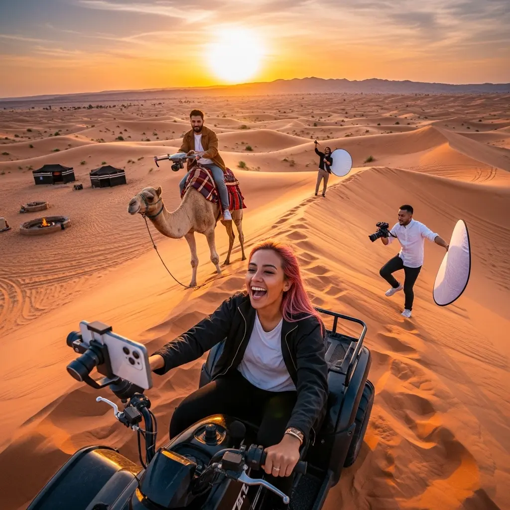 Viral Desert Safari Reels