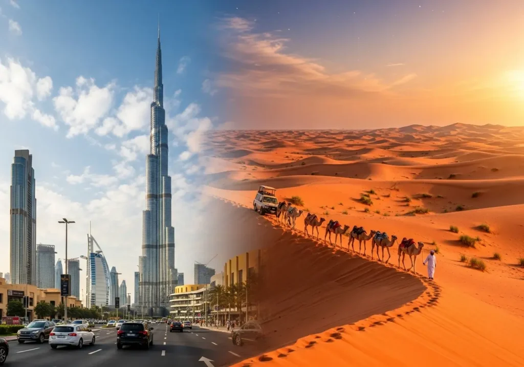 City Tour with a Desert Safari