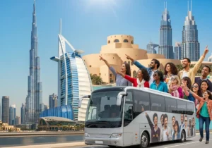 A guided Dubai Half-Day Modern City Tour, exploring modern Dubai landmarks and futuristic architecture Dubai.