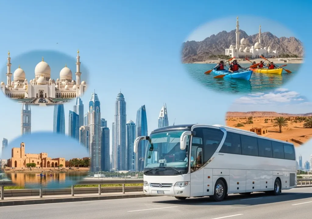 Experiencing the best of Enjoy Dubai Day Trips, with a day trip to Abu Dhabi, a Hatta mountain adventure, and an Al Ain oasis tour.