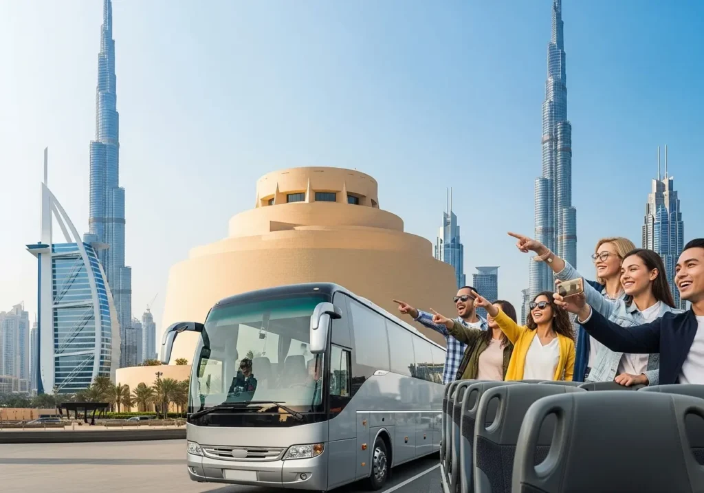 A guided Modern Dubai City Tour, exploring modern Dubai landmarks and futuristic architecture Dubai.
