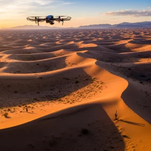 Desert Drone Photography