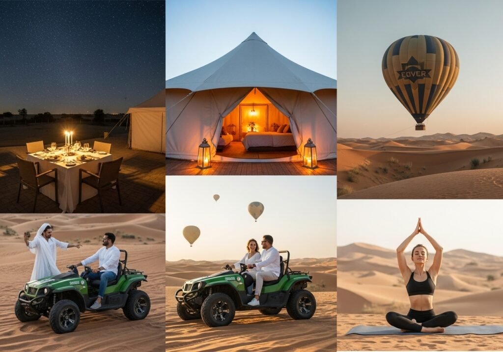 Discovering 5 new Luxury Desert Experiences Dubai this winter, including glamping, private dining, and eco-friendly safaris.