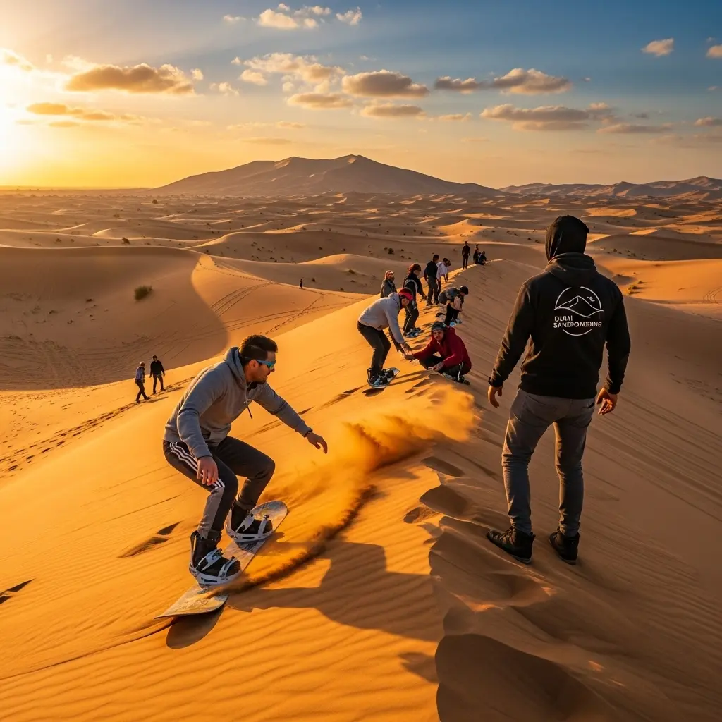 Sandboarding Dubai offers a thrilling, unique adventure on the Arabian dunes. Get expert tips, learn essential safety rules, and find the best spots to shred the sands.