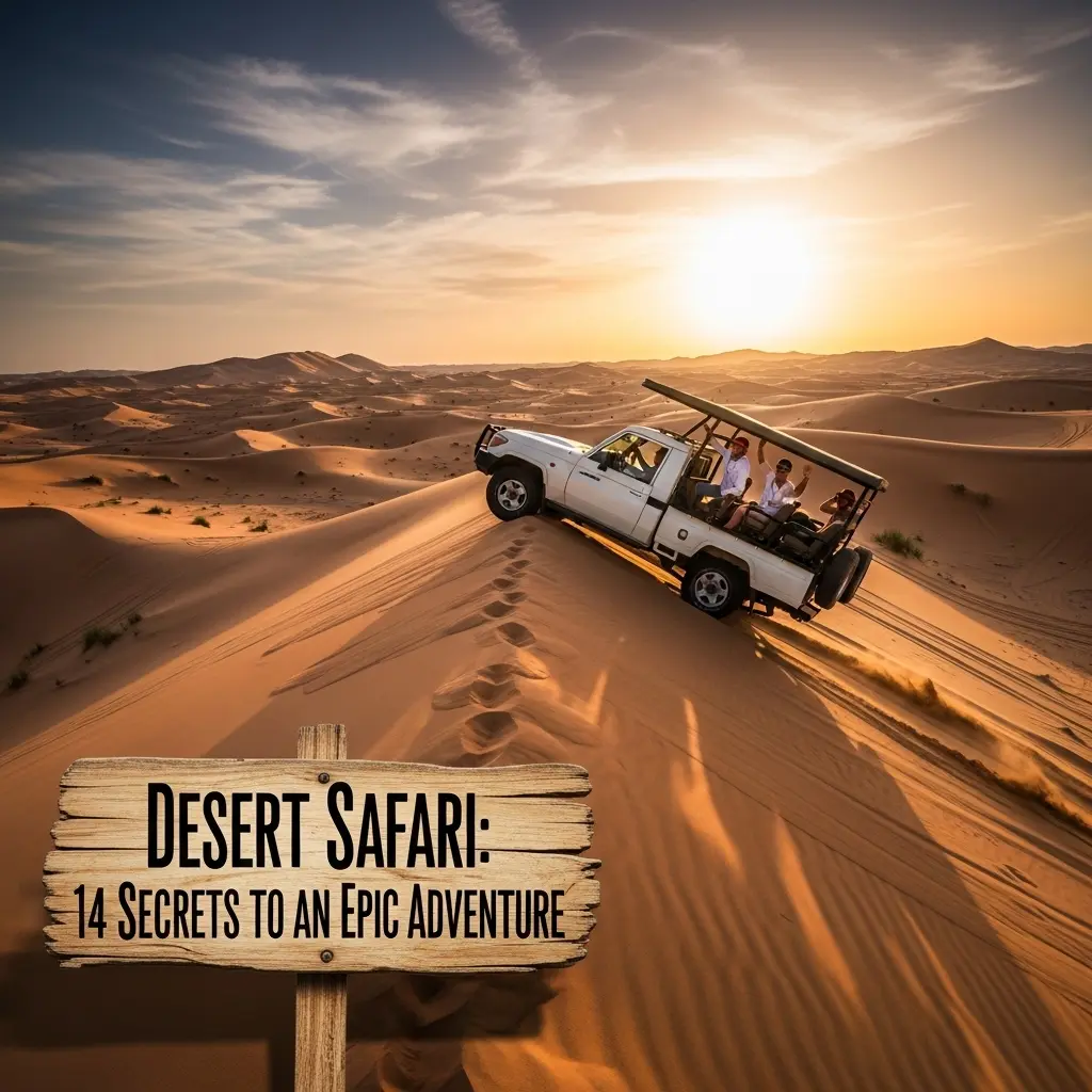 Desert Safari Ride: Uncover 14 powerful secrets revealing the step-by-step experience, from dune bashing safety to the Arabian night climax, ensuring your adventure is epic.