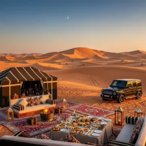 Luxury Desert Safari Dubai: Uncover 19 powerful secrets to securing the ultimate 5-star experience, covering private camps, gourmet dining, exclusive transfers, and bespoke services for luxury travelers.