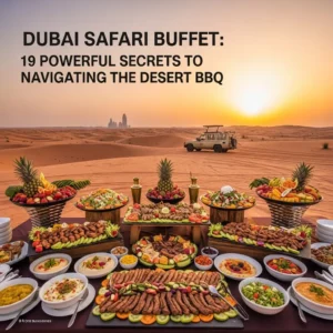 Dubai Safari Buffet guide: Uncover 19 powerful secrets to navigating the desert BBQ. Learn what to eat, hygiene hacks, specialty dishes, and how to maximize your culinary desert experience.
