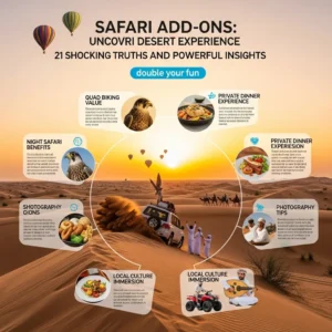 Safari Add-Ons: Uncover 21 shocking truths and powerful insights into which high-value Safari Add-Ons are truly worth the extra investment, guaranteed to elevate your Dubai desert experience and double your fun.