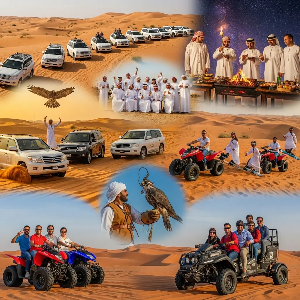 Dubai Safari Adventure Big Groups: Uncover 17 powerful secrets to booking, managing logistics, securing the best rates, and maximizing the fun for your large corporate or family desert event.