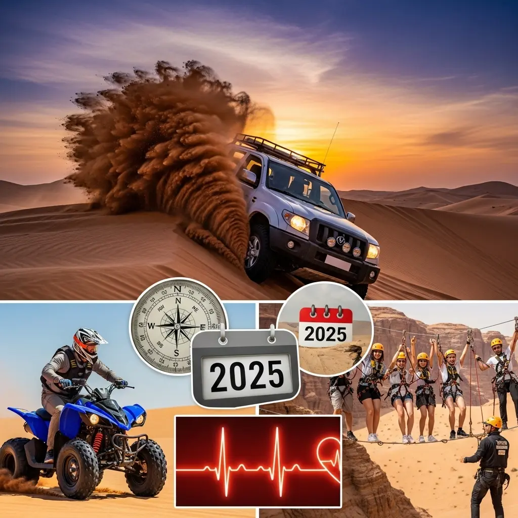 Dubai Safari Adventure: Uncover 17 shocking secrets for thrill-seeking tourists, covering extreme dune bashing, quad biking safety, and securing the ultimate high-adrenaline desert tour in 2025.