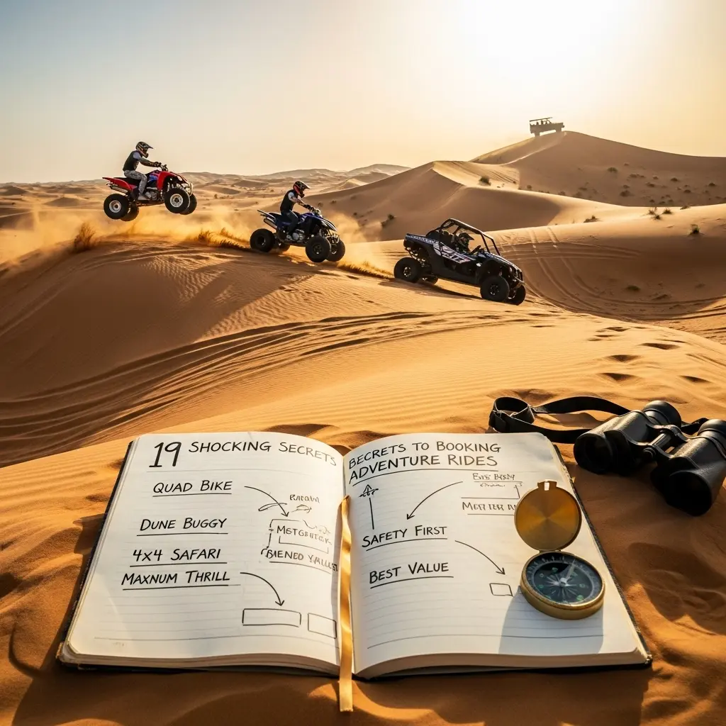 Dubai Adventure Rides: Uncover 19 shocking secrets to booking the ultimate quad bike, dune buggy, and 4x4 safari, guaranteeing safety, maximum thrill, and the best Dubai Adventure Rides value in the desert.