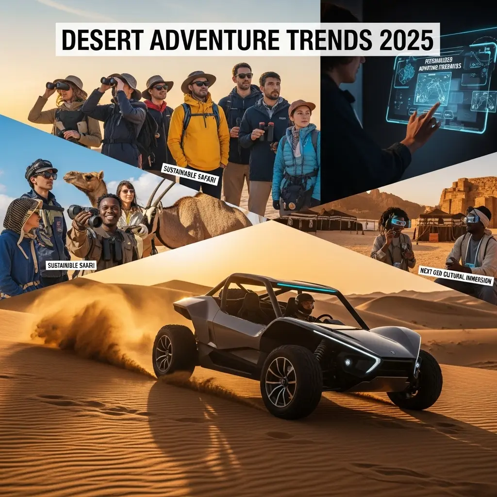 Desert Adventure Trends 2025: Uncover 19 powerful secrets revealing what tourists want most—from electric buggies and sustainable safaris to ultimate personalization and next-gen cultural immersion.