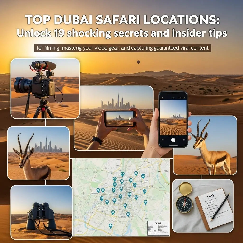 Top Dubai Safari Locations: Unlock 19 shocking secrets and insider tips to finding the Top Dubai Safari Locations for filming, mastering your video gear, and capturing guaranteed viral content in the Arabian desert.