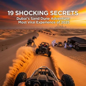 Sand Dune Adventure: Uncover 19 shocking secrets revealing why the Sand Dune Adventure in Dubai, featuring high-octane thrills and culture, has become the most viral, must-do experience of 2025.