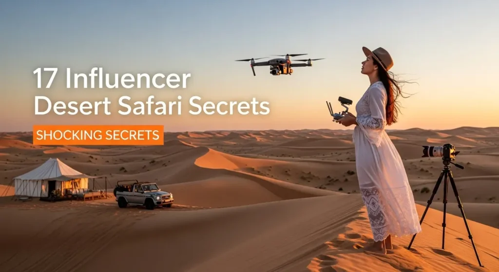 Influencer Desert Safari: Uncover 17 shocking secrets to booking the ultimate Influencer Desert Safari, from securing exclusive dune access and mastering drone footage to ensuring legal compliance and content originality.