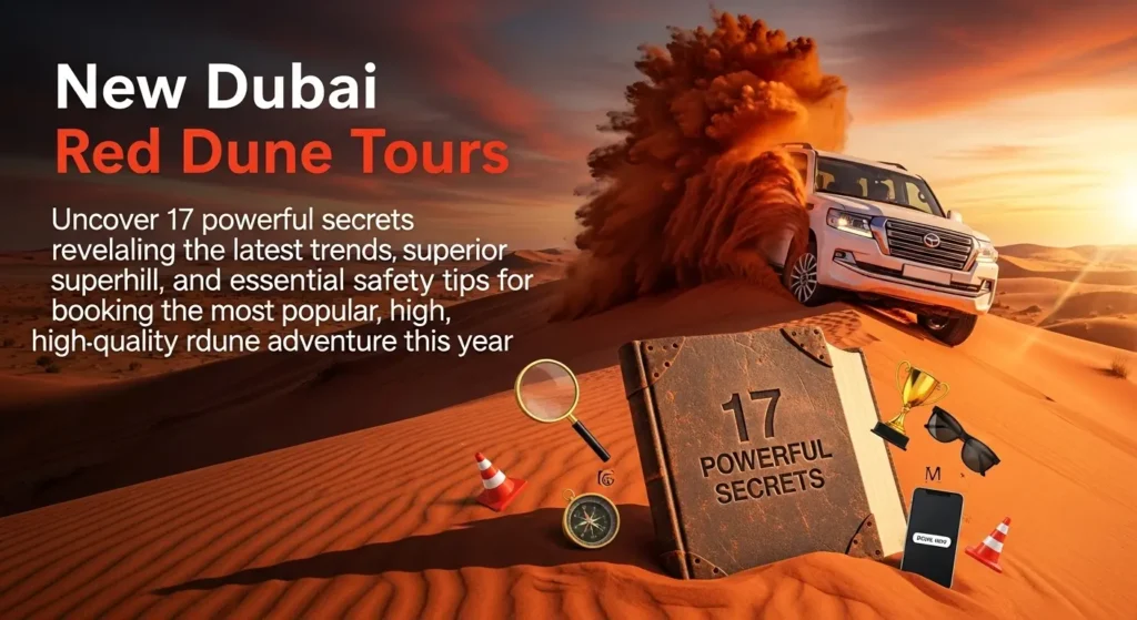 New Dubai Red Dune Tours: Uncover 17 powerful secrets revealing the latest trends, superior thrill, and essential safety tips for booking the most popular, high-quality red dune adventure this year.