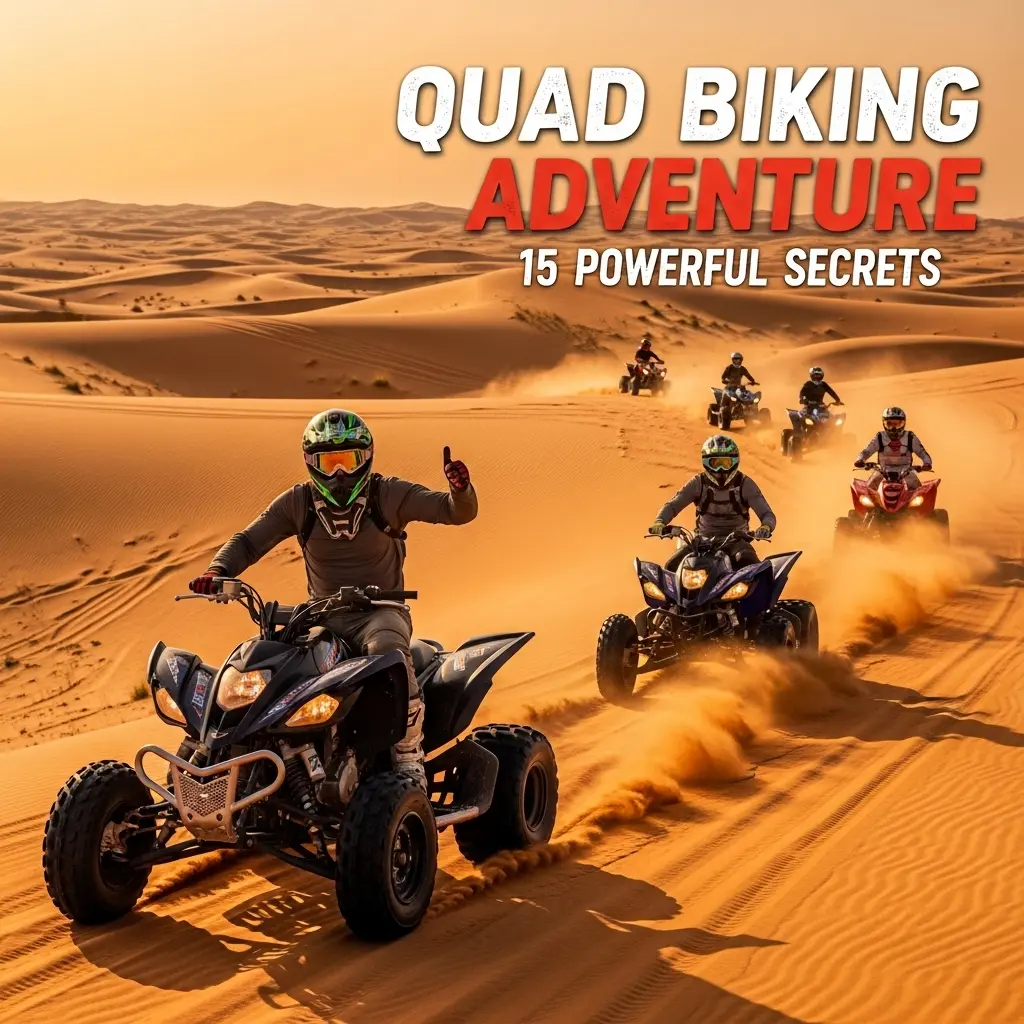 Quad Biking Adventure is the ultimate desert thrill. Master the dunes with 15 powerful secrets, from beginner tips to pro safety checks, ensuring your perfect off-road journey.