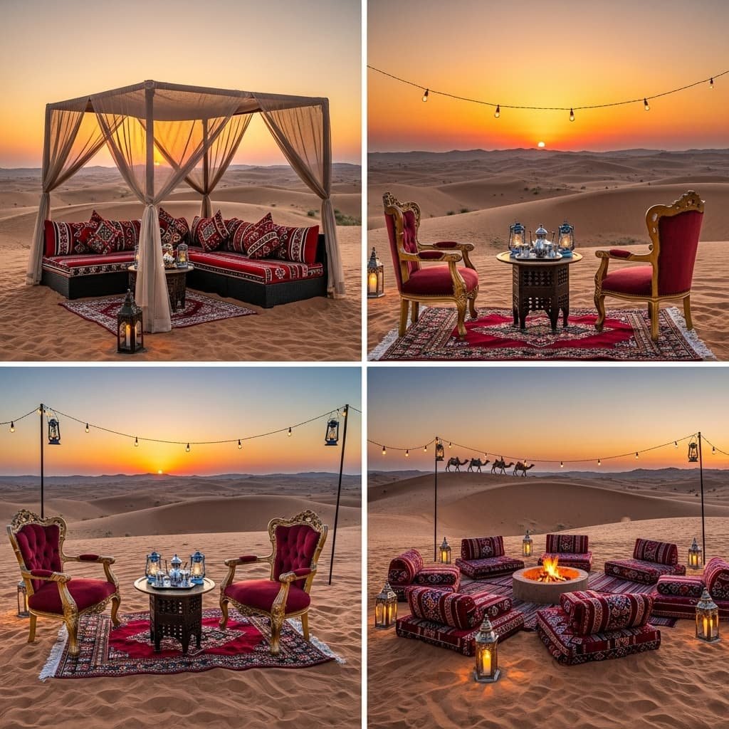 Private Seating Desert Safari 10 Luxury Hacks for Dubai Travelers
