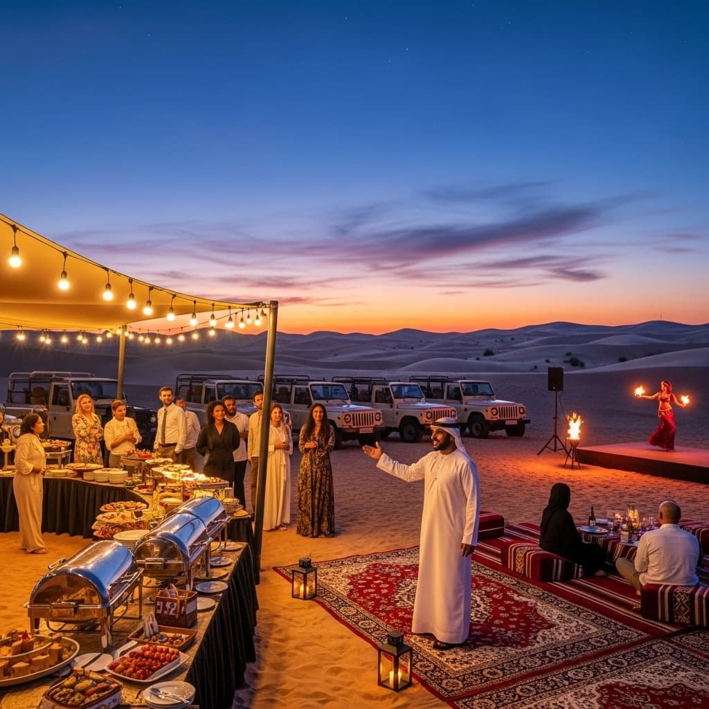 Evening Desert Safari Dubai 33 Secrets for a Perfect Dinner Night