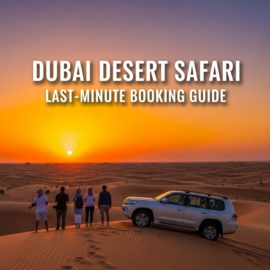 Last Minute Safari Dubai 19 Critical Hacks to Save Your Trip