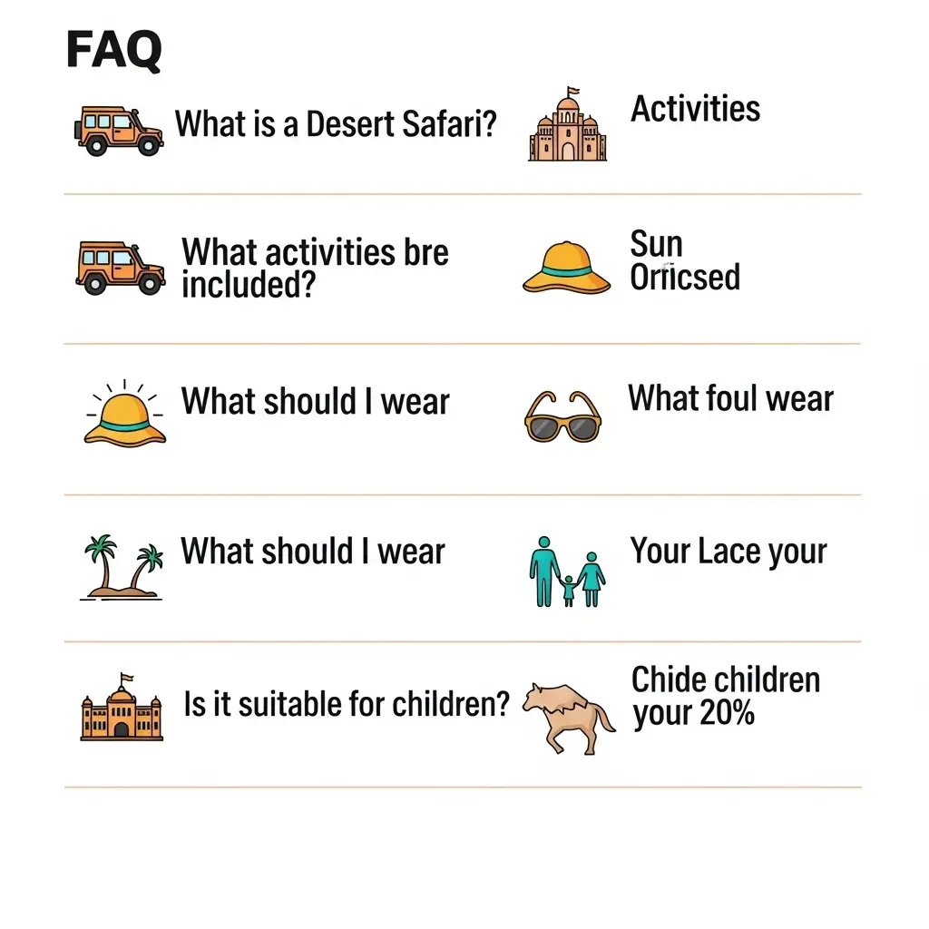 Dubai Safari FAQ 10 Vital Things You Must Know Before Booking