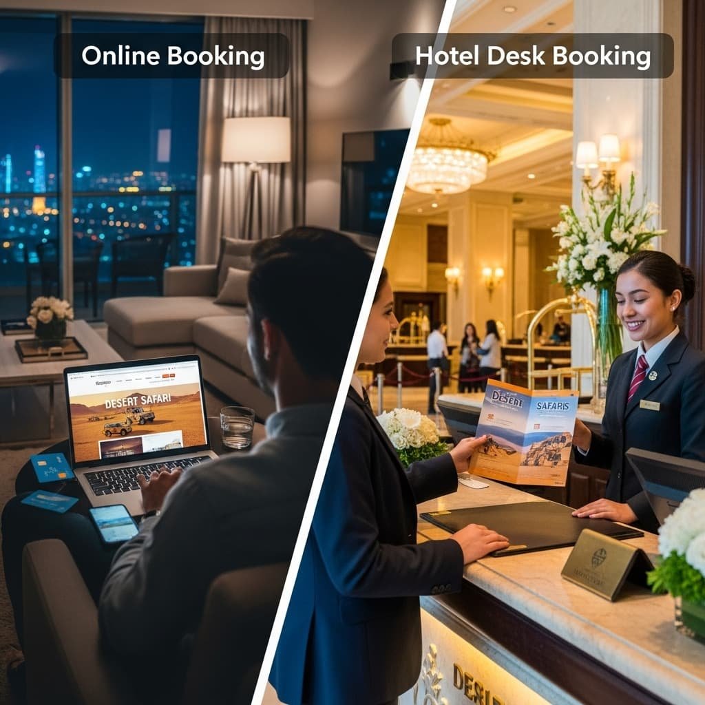 Desert Safari Online Booking 13 Shocking Truths About Hotel Desk Rip-offs