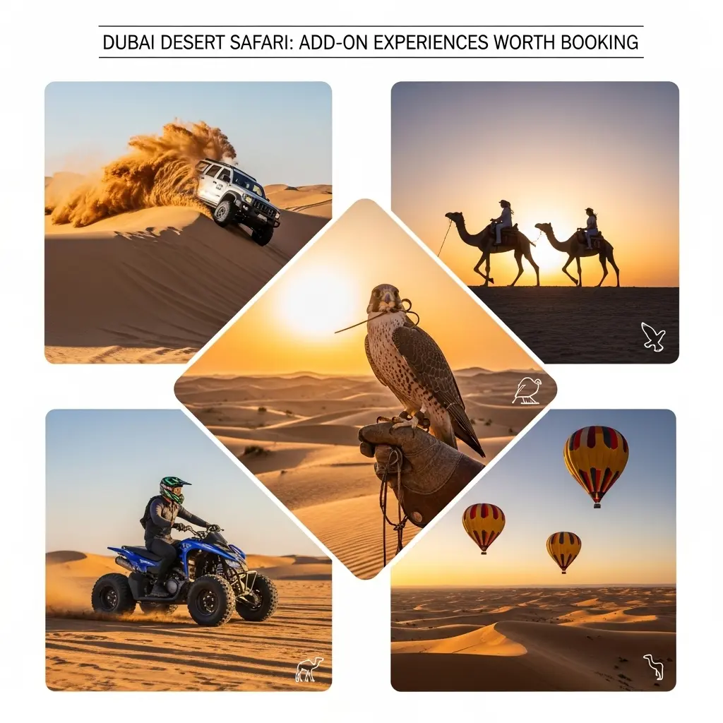 Dubai Safari Add-Ons: 9 Spectacular Experiences Worth Booking for Elite Travel