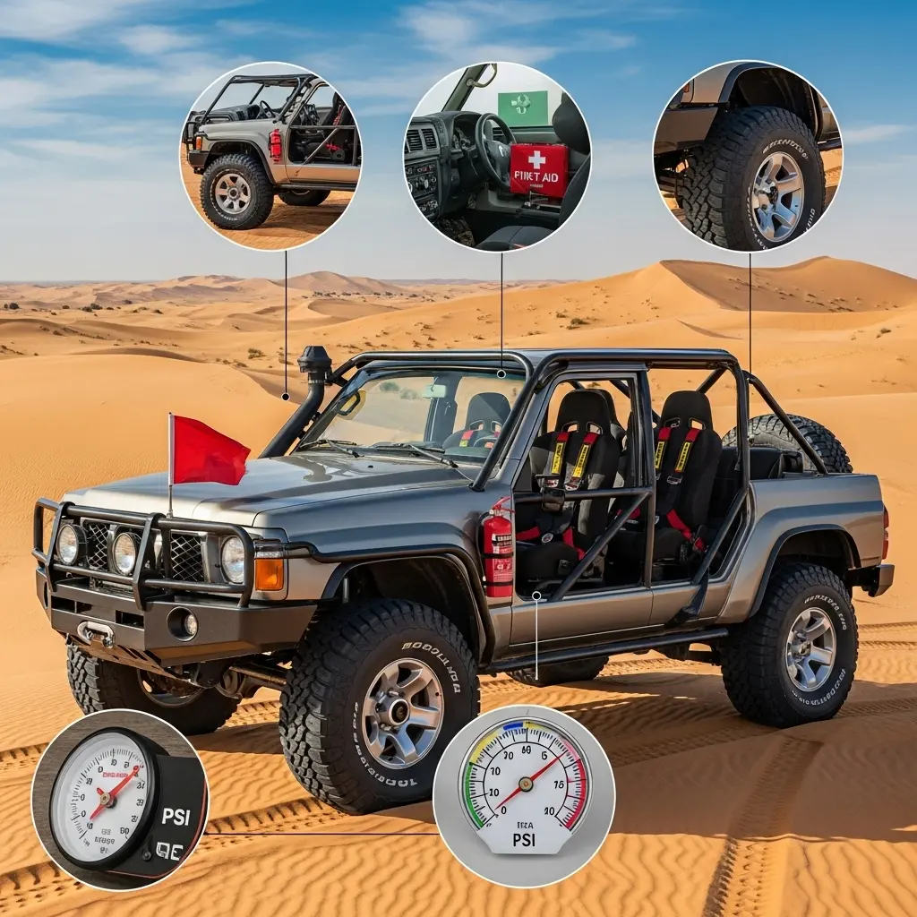 Desert Safari Safety: 7 Vital Vehicle Standards for Dubai 2026